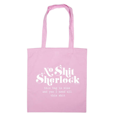 Tas No Shit Sherlock - Roze-Studio Inktvis-accessoires,Studio Inktvis,tas,voor haar