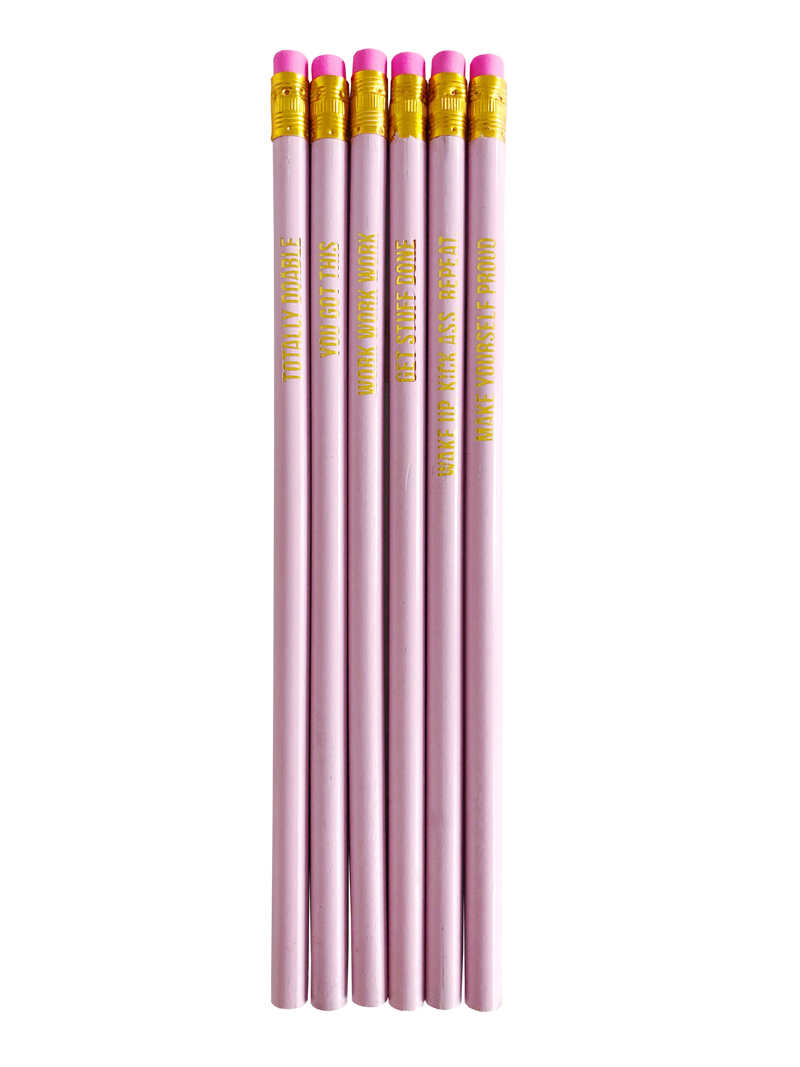 Pretty Pink Pencil set