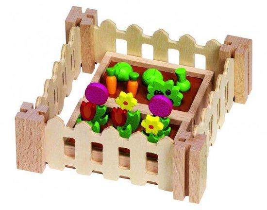 Poppenhuis Tuintje-Goki-goki,hout,kinderen,poppenhuis,speelgoed