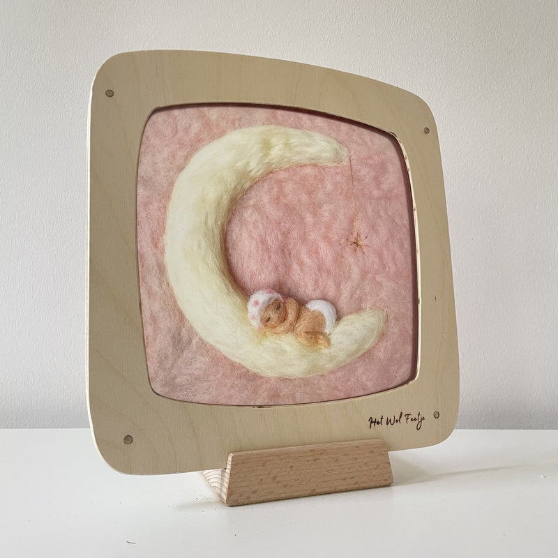 Toverlamp losse plaat : Baby Roze