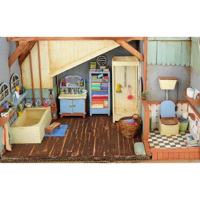 Meubelkit Badkamer-het Muizenhuis-diy,kinderen,muizen,speelgoed