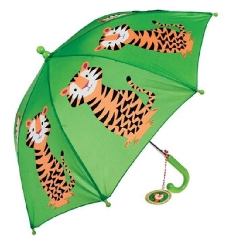 Paraplu Tijger-Rex London-buiten,kinderen,onderweg,paraplu,Rex London