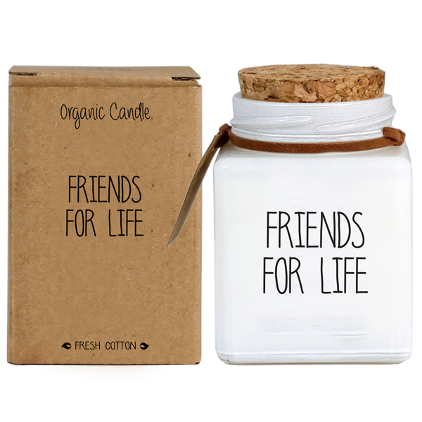 Sojakaars  Friends For Life -  Geur: Fresh Cotton