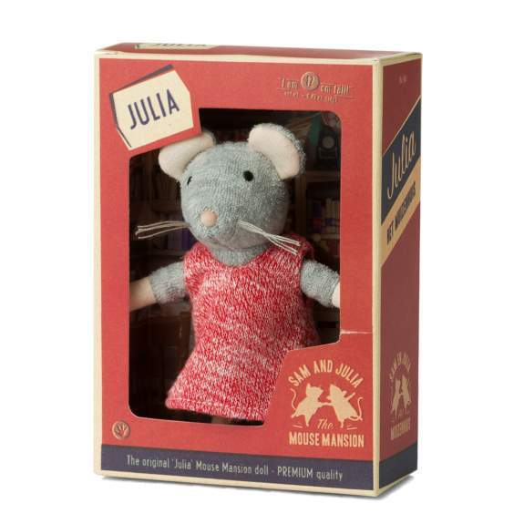 Knuffeltje Julia-het Muizenhuis-kinderen,knuffel,muizen,speelgoed