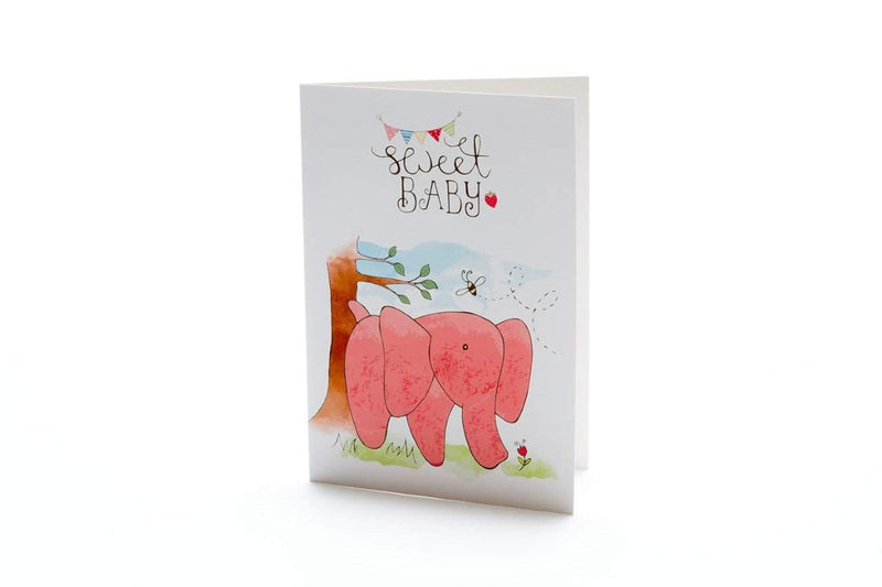 Sweet Baby - Olifant roze-Best Years-best years,kaart,stationary